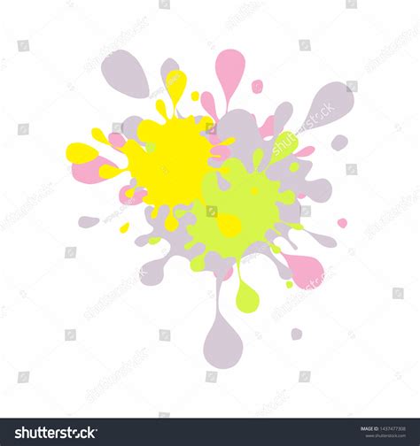 Paint Splash Clipart Paint Splashes Clip Stock Vector (Royalty Free ...