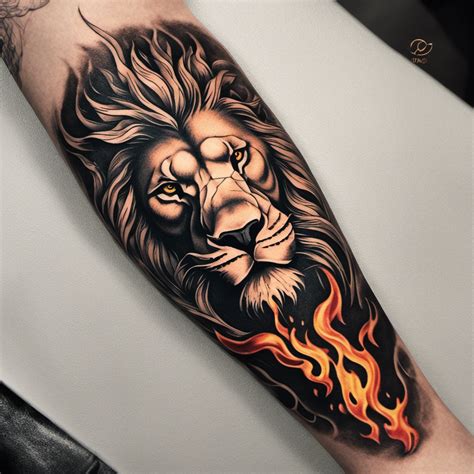 96 Lion Tattoo Ideas Created With Ai | artAIstry