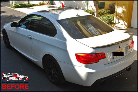 Bmw F06 650i Gran Coupe Smoke Tinted Tail Lights And Gloss Black Roof Car Wrap — Wannaberacer