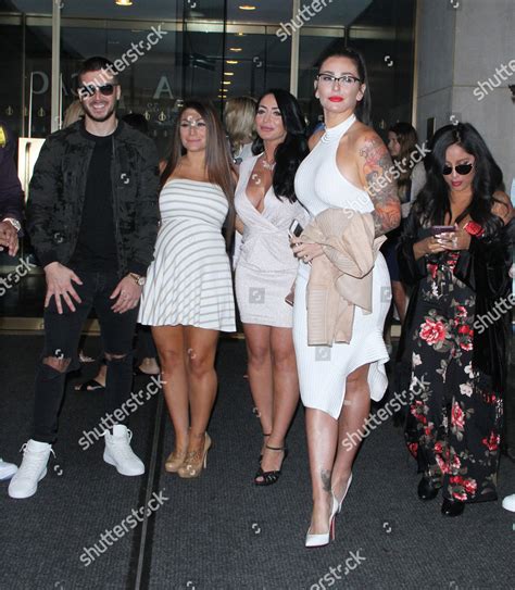 Vinny Guadagnino Denna Nicole Cortese Angelina Editorial Stock Photo