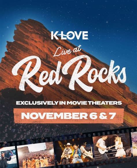 K LOVE Live At Red Rocks Brings Top Christian Music Acts To The Big