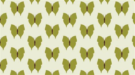 Green Butterfly Wallpaper 17133061 Vector Art at Vecteezy