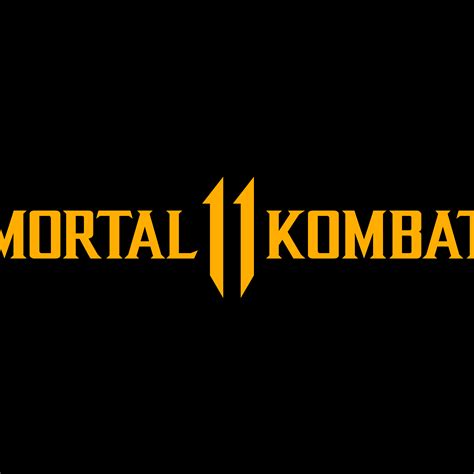 2932x2932 Mortal Kombat 11 Logo Dark Black 8k Ipad Pro Retina Display