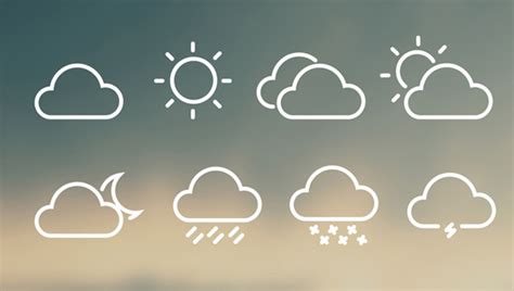 120+ Weather Icons - PSD, Vector EPS, JPG Download