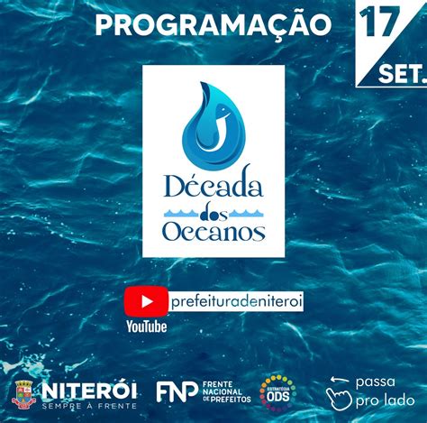 Prefeitura de Niterói realiza Fórum da Década dos Oceanos Prefeitura