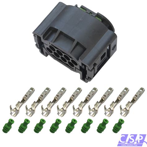 Autoelektrik24 Reparatursatz 8 Polig Stecker Passt Zu VW 4F0972708