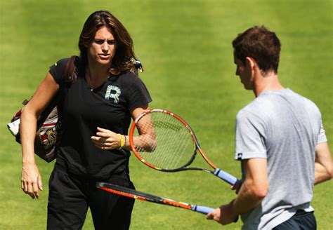 In pictures: Andy Murray and Amelie Mauresmo in training - Daily Record