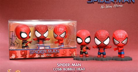 Spider Man No Way Home Peters Meme Cosbi Set Hits Hot Toys