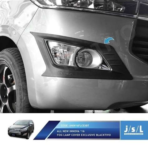 Jual Cover Lampu Kabut All New Innova Fog Lamp Cover Exclusive Black Di