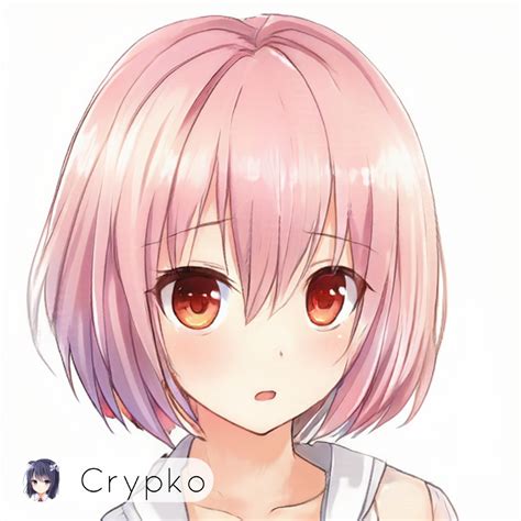 りあむちゃん作ろうと思ったけどマシュっぽくなった Crypko るきつらのイラスト