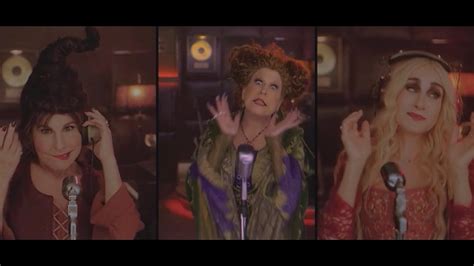 The Witches Are Back — Sanderson Sisters Kathy Najimy Bette Midler Sarah J Parker Hocus