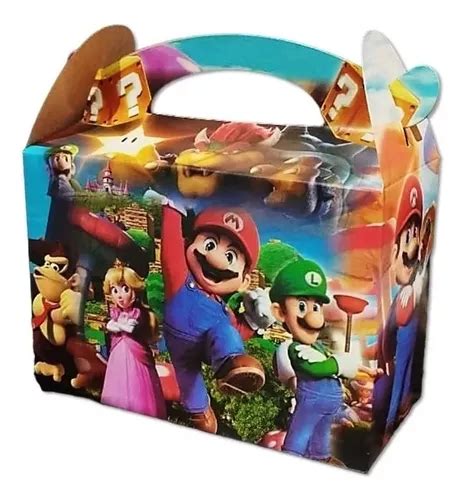 Cajita Feliz Super Mario Bross Sorpresas X6 Unidades Cuotas sin interés