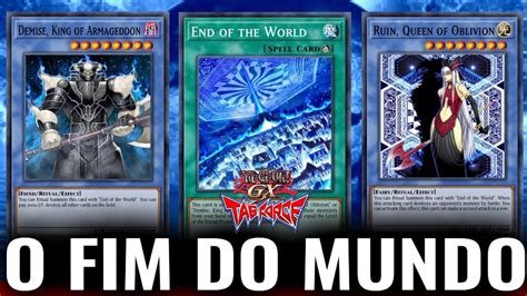 Yu Gi Oh Gx Tag Force Deck End The World Demise King Of Armageddon