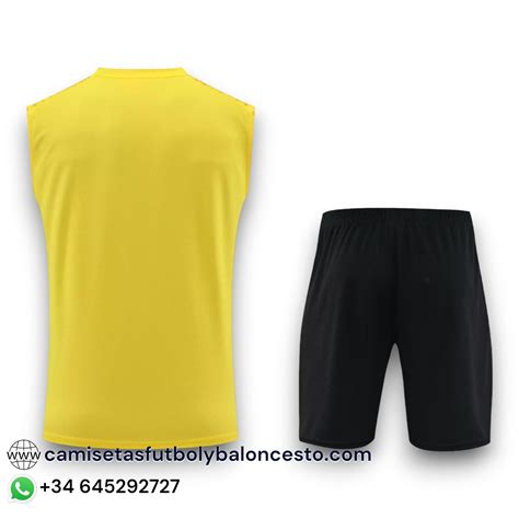 Conjunto Borussia Dortmund 2023 2024 Local Tirantes Entrenamiento