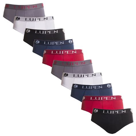 KIT 10 CUECAS SLIP ALGODÃO INFANTIL COLORIDO LUPEN Seny Lingerie