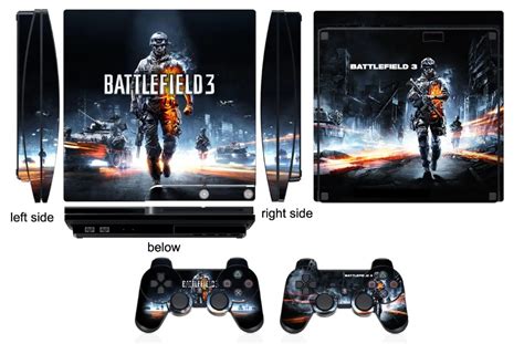 Battle Q Vinyl Skin Sticker Protector For Sony Ps Slim Playstation