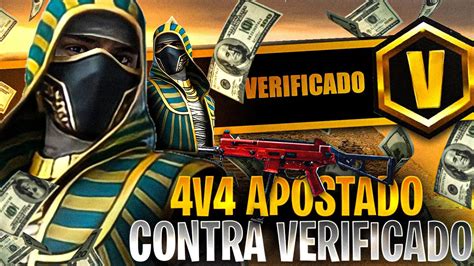 JOGUE 4X4 APOSTADO CONTRA VERIFICADO MD1 10 E 15 REAIS FREE FIRE AO