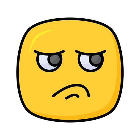 Disgusted emoji design, customizable unique 43765680 Vector Art at Vecteezy