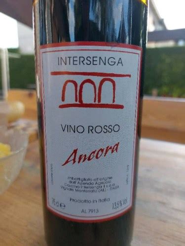 Intersenga Ancora Rosso Vivino France