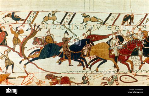 Bayeux Taestry 1067 Battle Of Hastings 14 October 1066 Norman