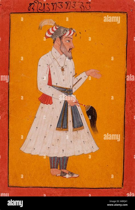 emperor shah jahan stock photo alamy