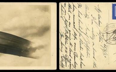 1930 Germany Graf Zeppelin LZ 127 RPPC Postcard Cover To Moscow