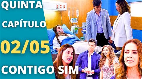 CONTIGO SIM CAPÍTULO DE HOJE QUINTA 02 05 Álvaro revela para Samanta o