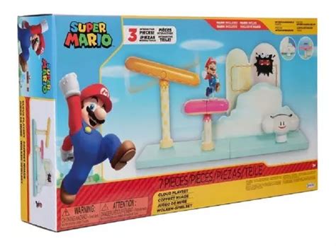 Brinquedo Super Mario Playset Cloud Candide 3077