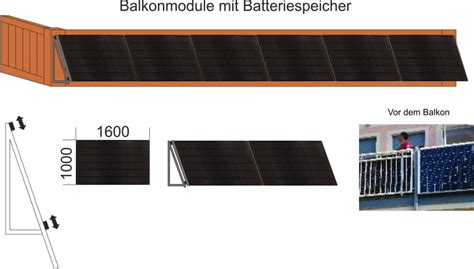 Balkon Kraftwerk Sonnenenergy Speicher Net