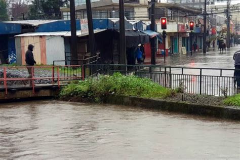 Alerta Roja En Los Ángeles Por Desborde De Estero Quilque La Tercera