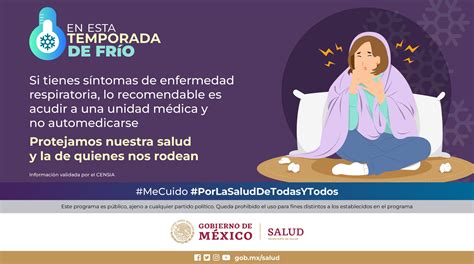 SALUD México on Twitter En esta TemporadaDeFrío Si presentas