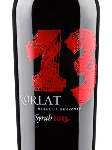 Vinarija Benkovac Korlat Vina Syrah Vivino Us