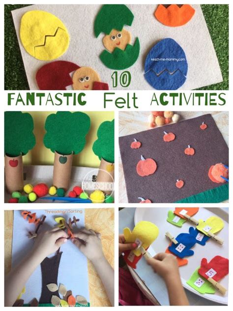 10 Fantastic Felt Activities Teach Me Mommy