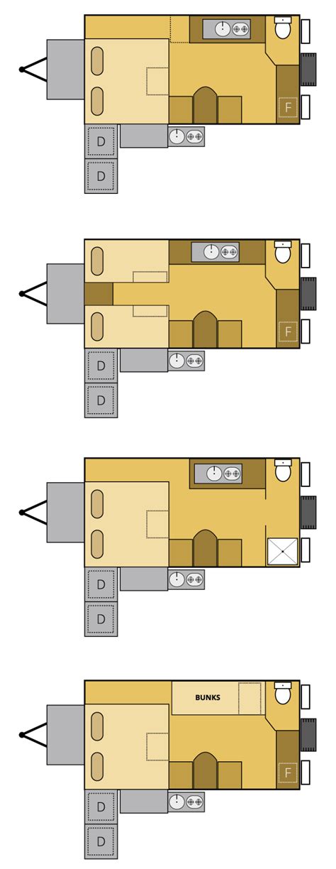 Floor Plans For Camper Trailers - Paint Color Ideas