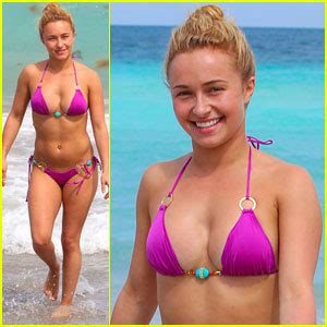 Hayden Panettiere Pink Bikini Babe Bikini Hayden Panettiere Just