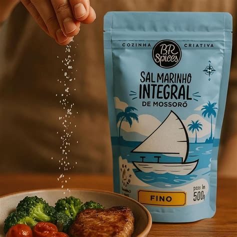 Para Que Serve Sal Marinho - Sal Marinho Fino Integral de Mossoró Sem Antiumectante - BR Spices ...