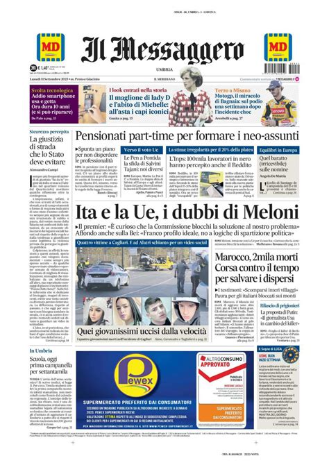 La video rassegna stampa in streaming lunedì 11 09 23 pdf