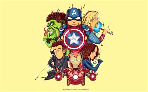 Cute Avengers Wallpapers - Wallpaper Cave