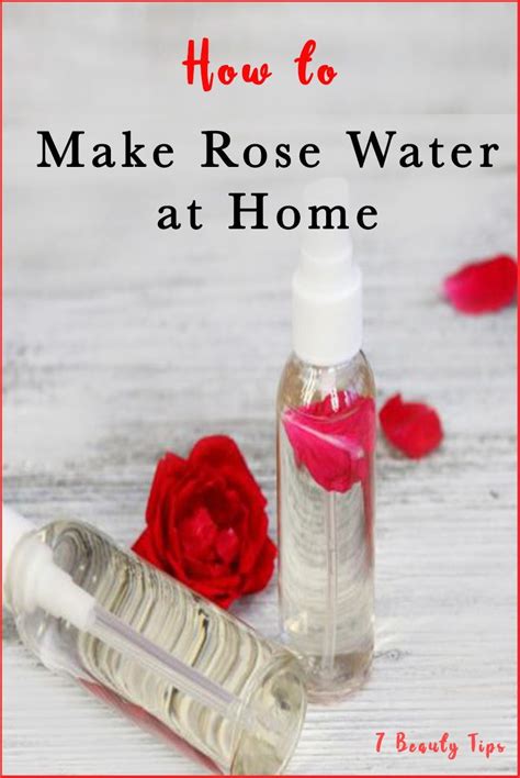 How To Make Rose Water At Home 7BeautyTips How To Make Rose Water