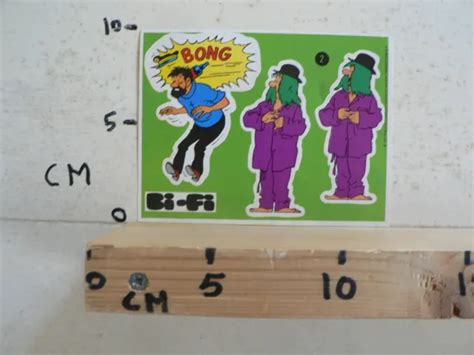 STICKER DECAL BI FI KUIFJE Tintin 1977 Not 100 Ok EUR 3 99 PicClick FR