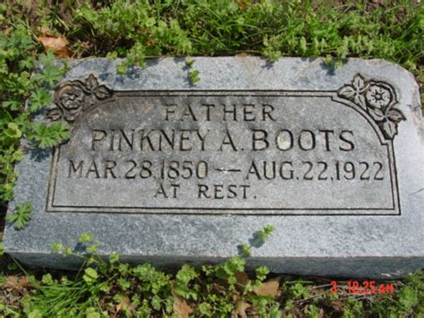 Pinkney Alvarian Boots 1850 1922 Mémorial Find a Grave