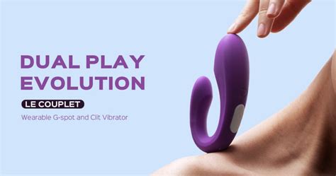 Le Couplet Remote Control Wearable G Spot And Clit Vibrator