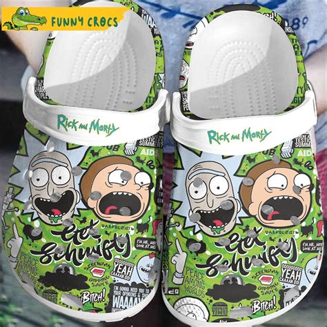 Cartoon Universe Rick And Morty Crocs Discover Comfort And Style Clog