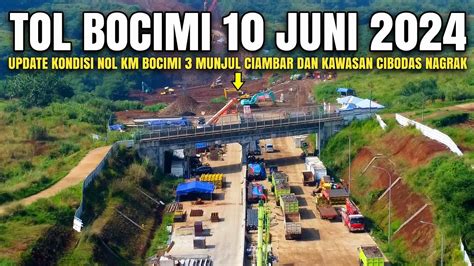 Tol Bocimi Tahap Terbaru Juni Kabar Nol Km Bocimi Terkini