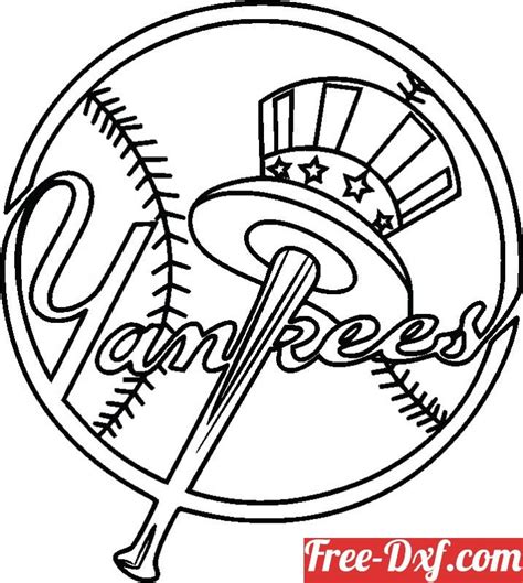 New York Yankees Coloring Pages Hannah Thoma S Coloring Pages The