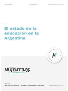 El Estado De La Educaci N En La Argentina El Estado De La Educaci