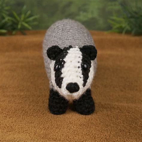 Badger crochet pattern – PlanetJune by June Gilbank: Blog