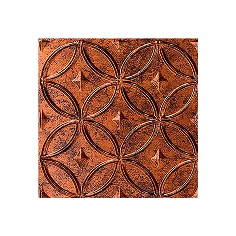 Buy Fasade Rings Moonstone Copper Lay In Ceiling Tile Ceiling Panel Fast And Easy