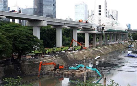 Pembangunan Proyek Lrt Jabodebek Telah Mencapai Persen