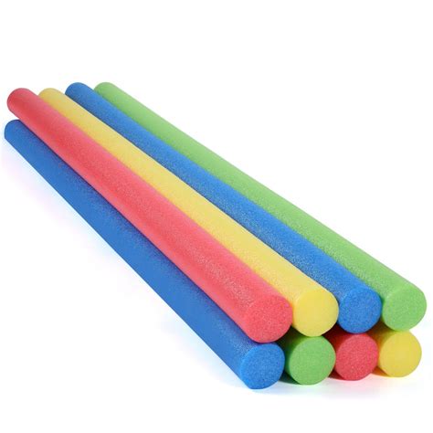 8 Pack Jumbo Pool Noodles Bulk Foam Swim Noodles 52 Inch Large Hollow